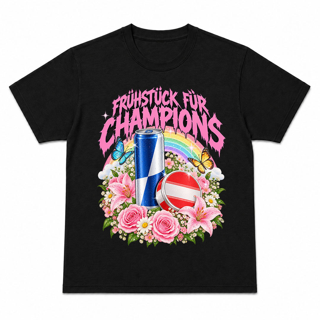 FRÜHSTÜCK FÜR CHAMPIONS - Premium T-Shirt Unisex