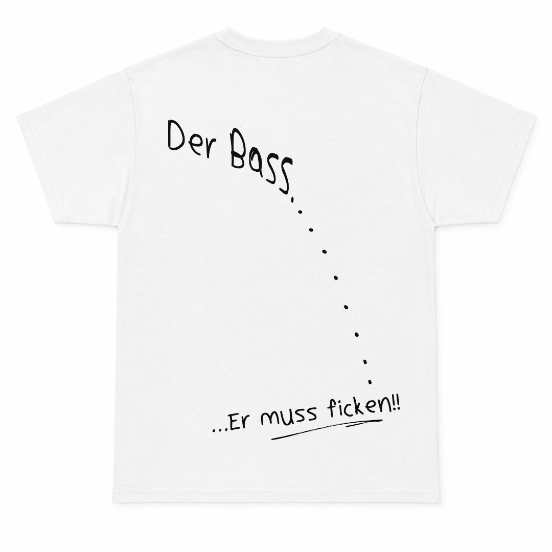 DER BASS - Premium T-Shirt Backprint