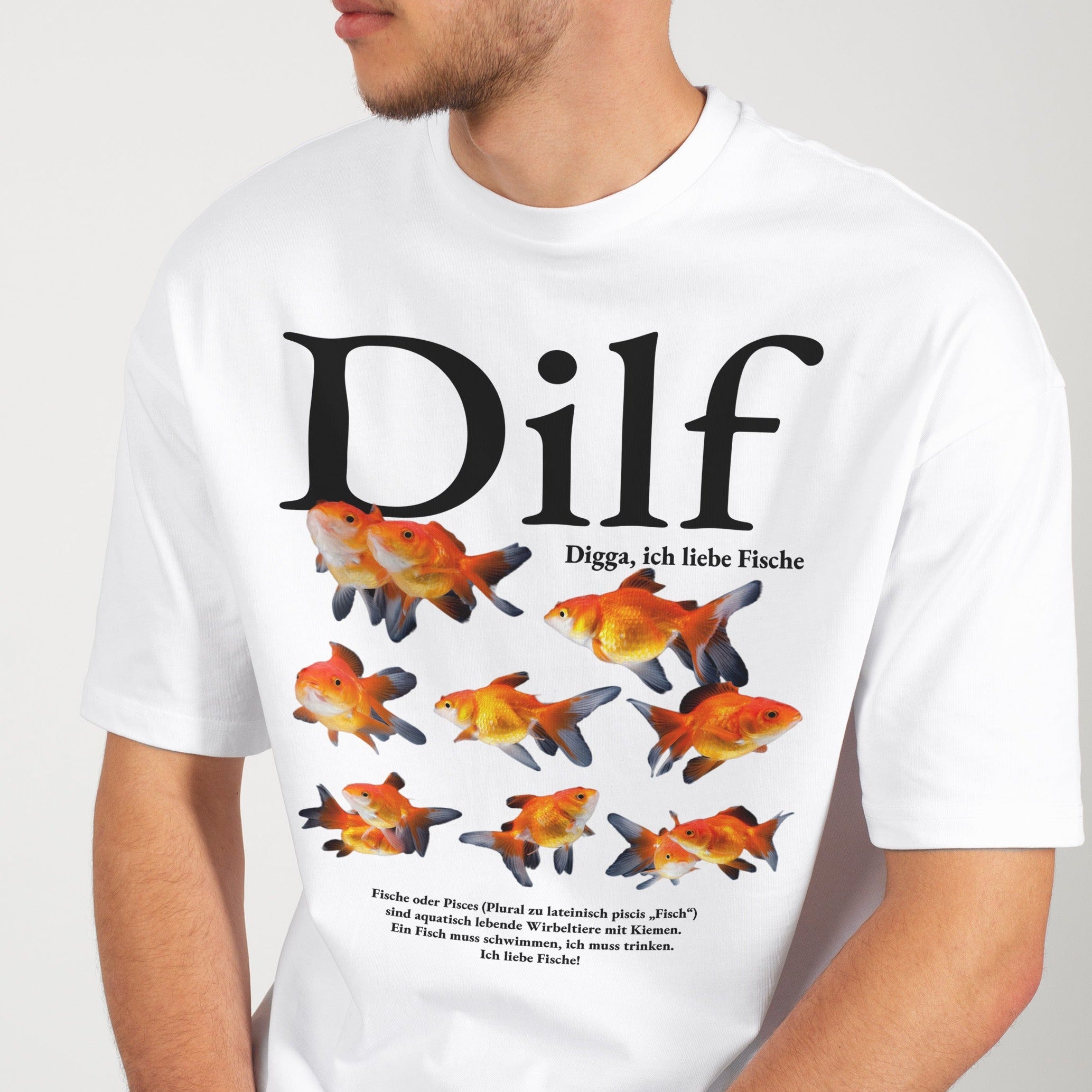 DILF FISCHE - Premium Shirt Oversize