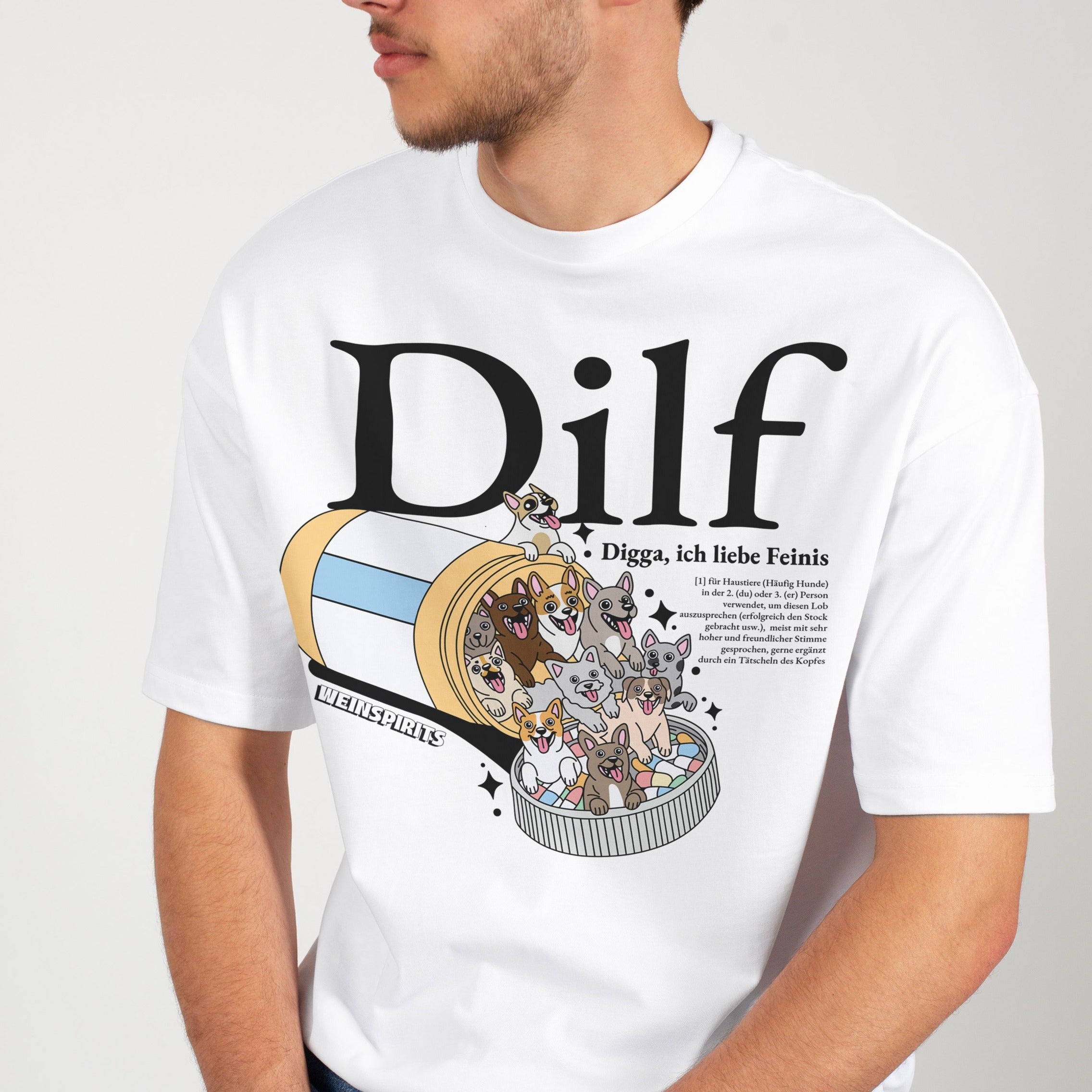 DILF DOGS - Premium Shirt Oversize