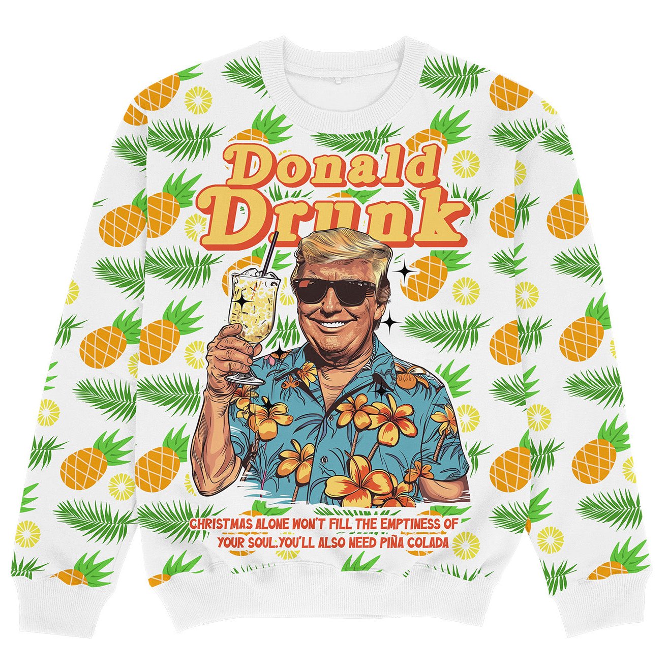 DONALD DRUNK - Christmas Sweater