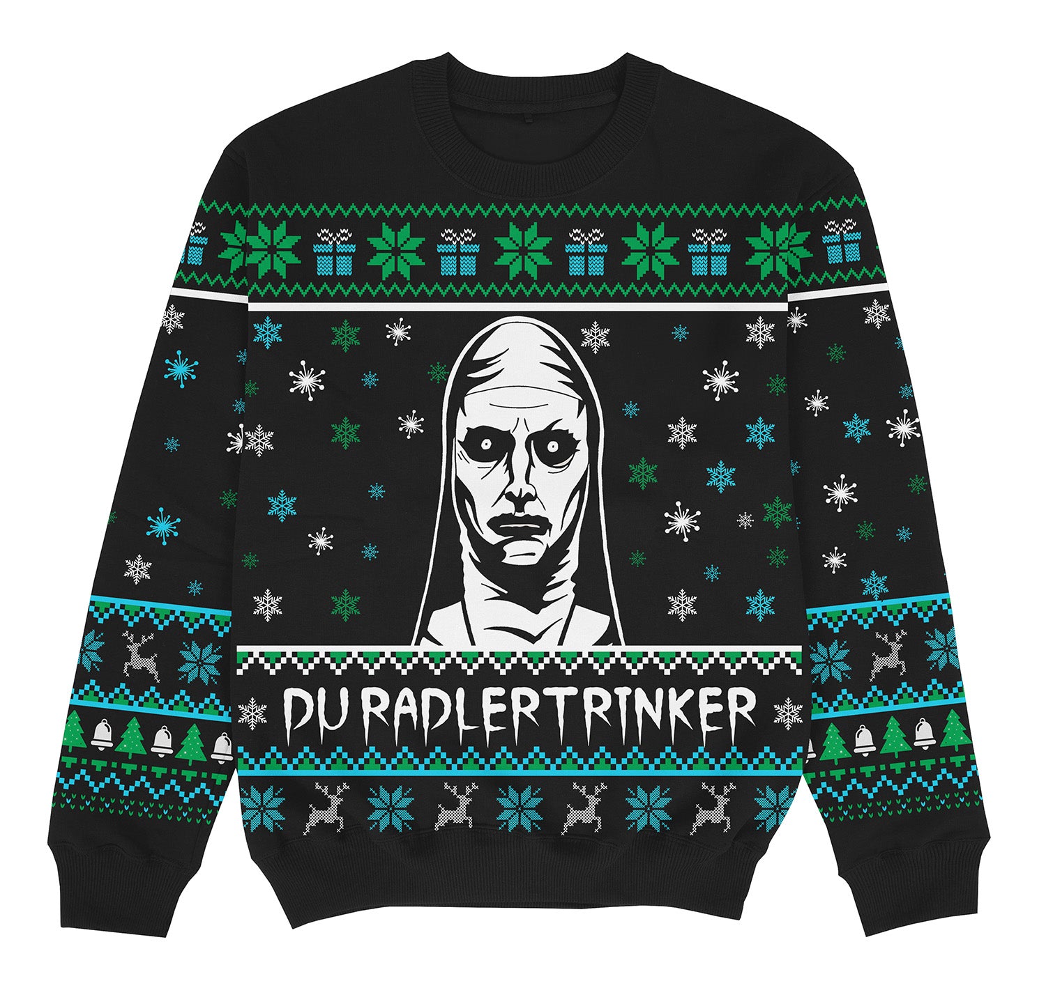 DU RADLERTRINKER - Fullprint Sweater