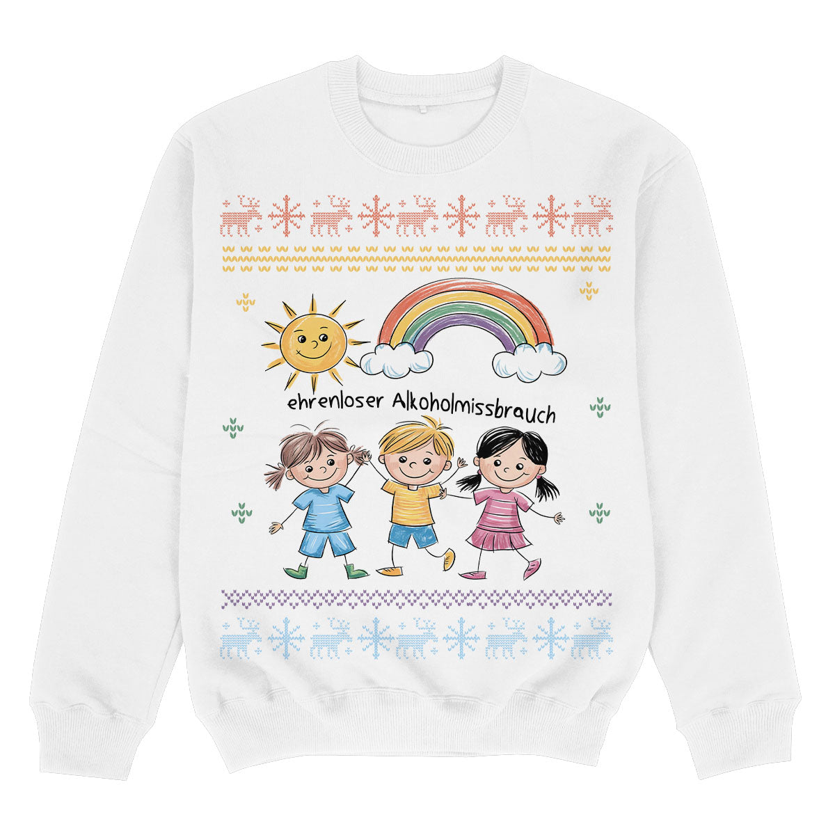 EHRENLOSER ALK0H0LMISSBRAUCH - Premium Sweater