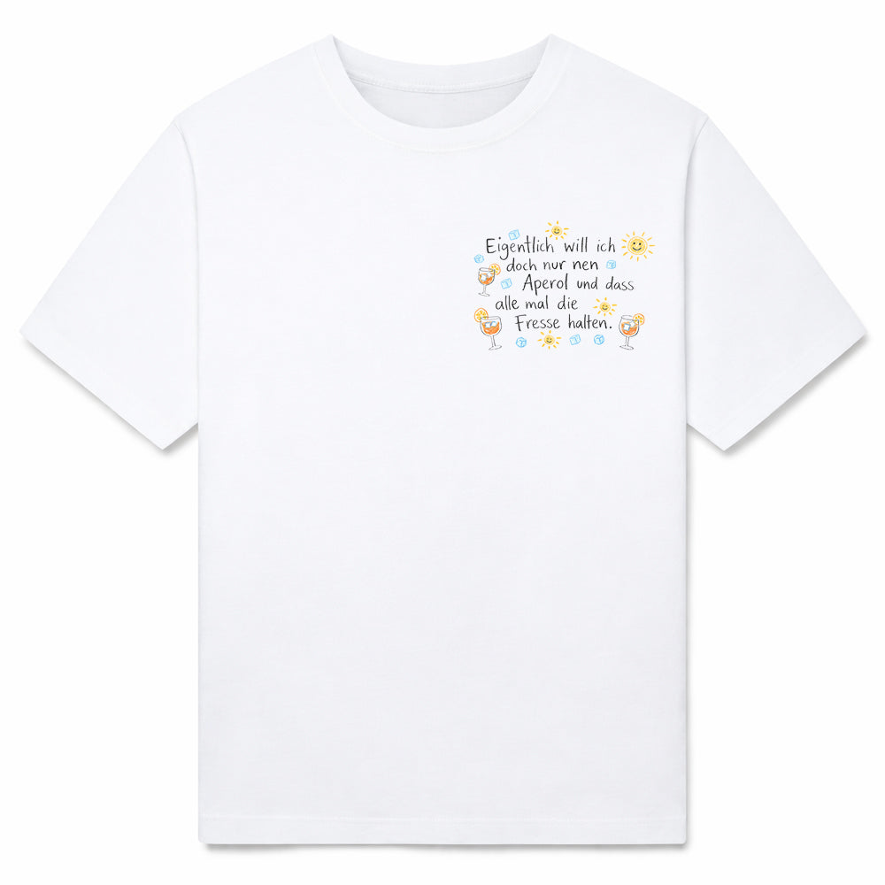 EIGENTLICH APEROL PATCH - Premium T-Shirt Unisex