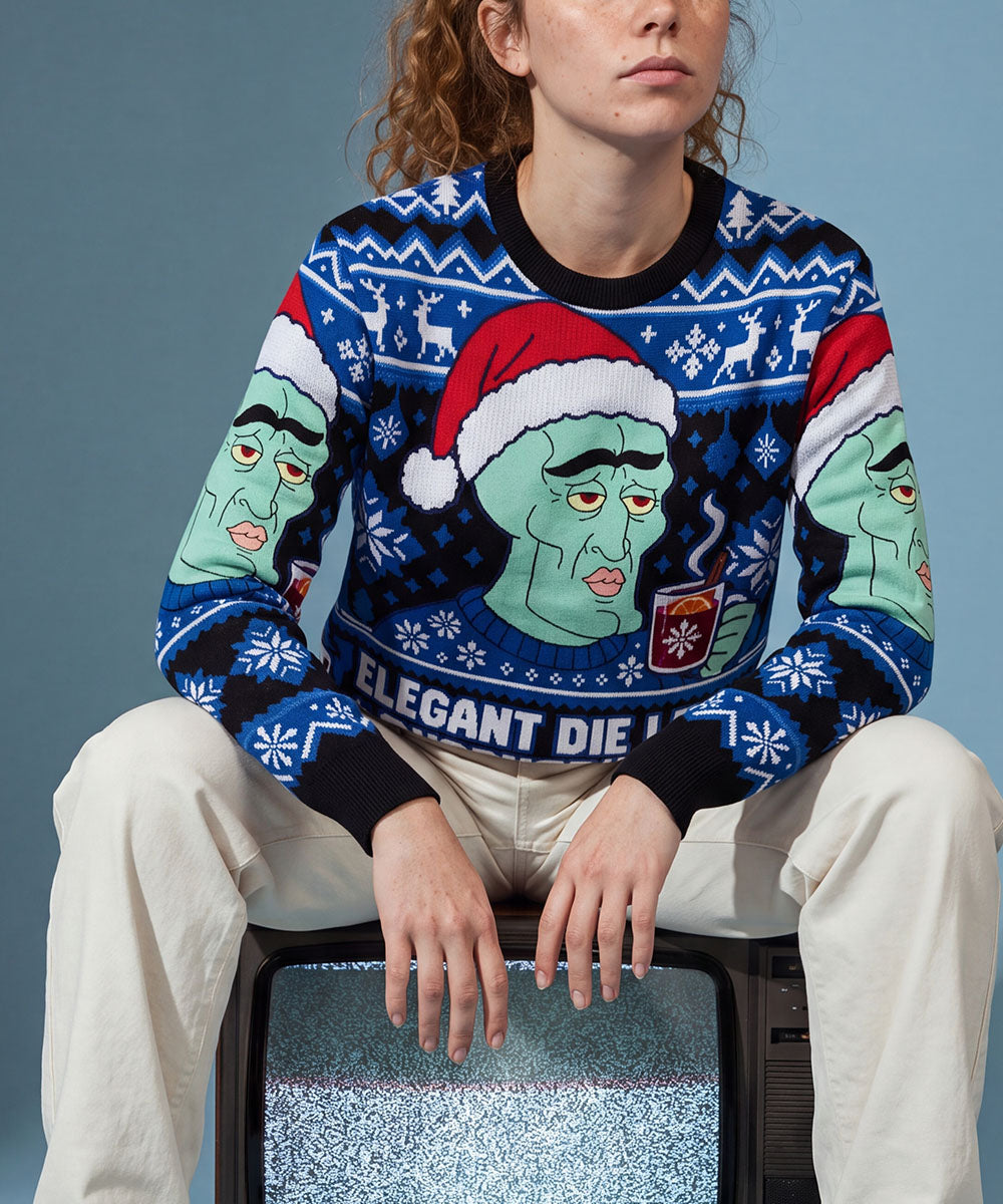 ELEGANT DIE LEBER DURCHGESPÜLT - Pull de Noël Signature