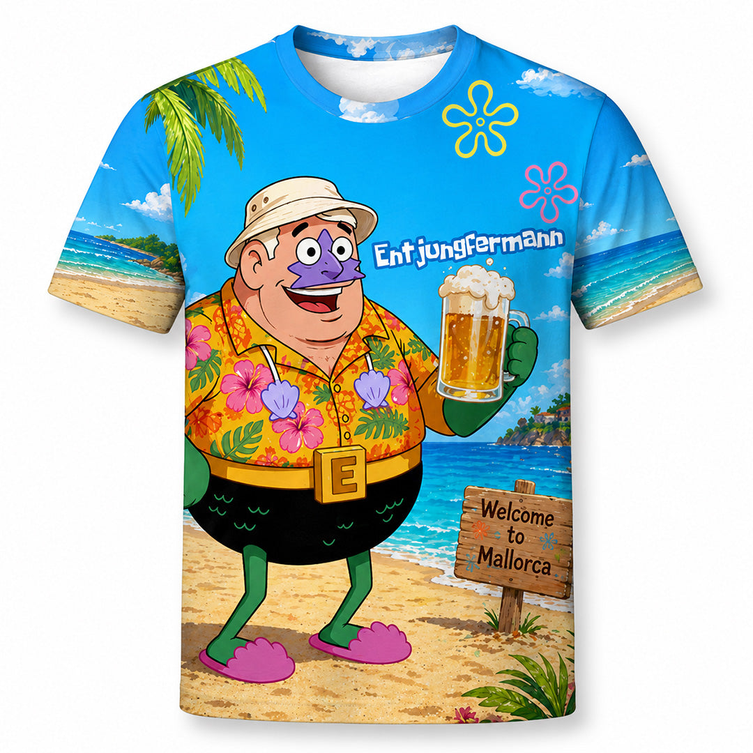 ENTJUNGFERMANN - Premium T-Shirt Fullprint