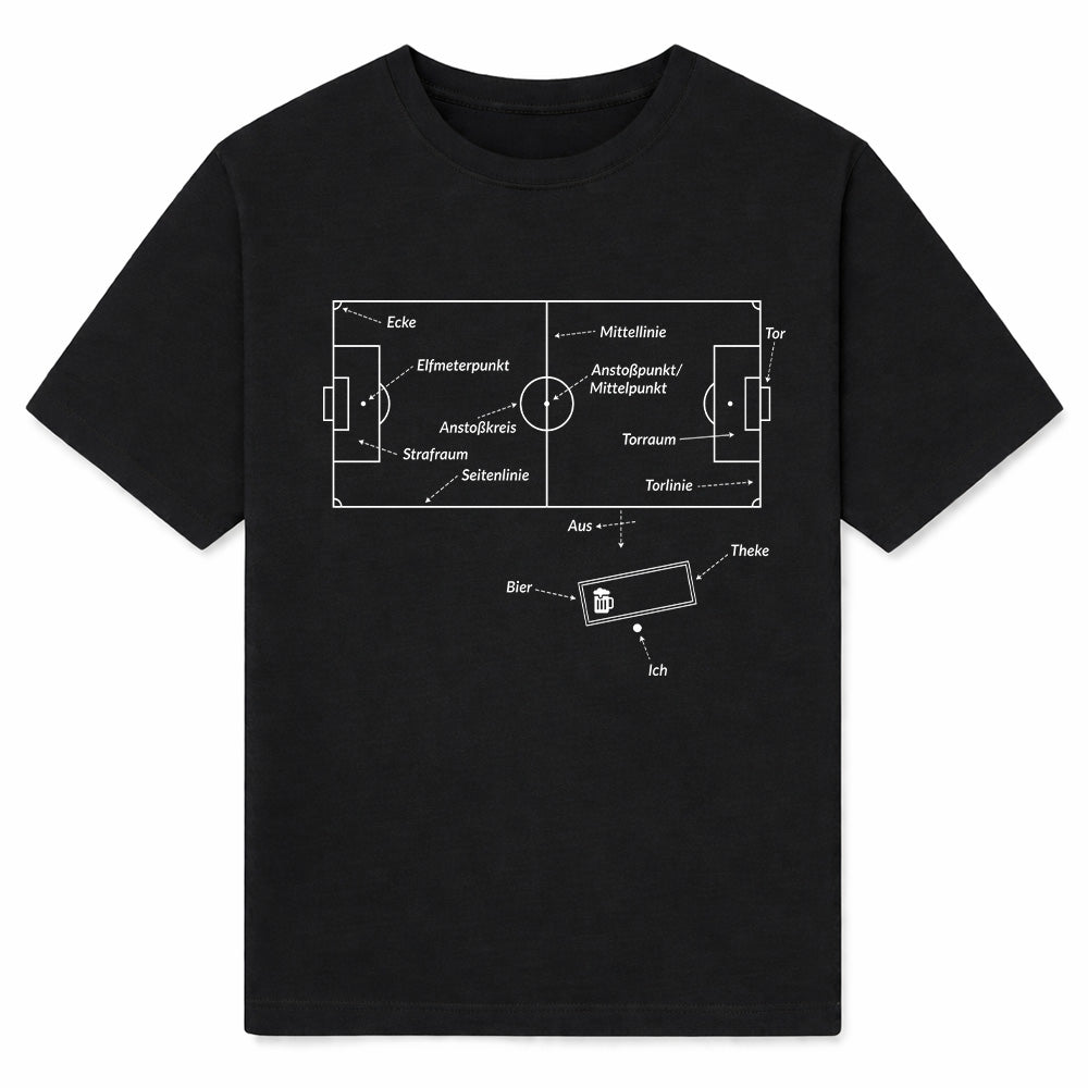 SPIELFELD ERKLÄRUNG - Premium T-Shirt Unisex