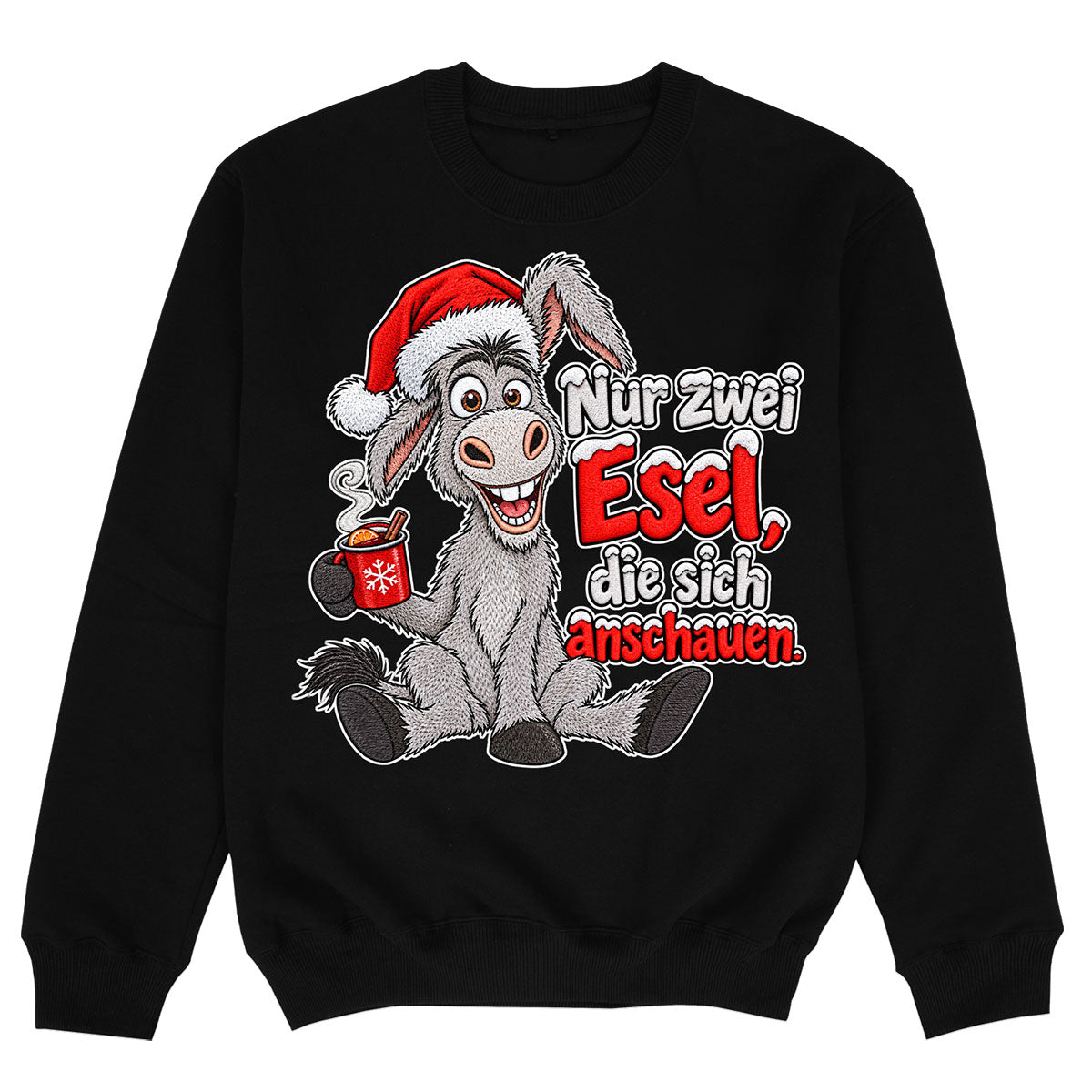 NUR ZWEI ESEL - Premium Sweater