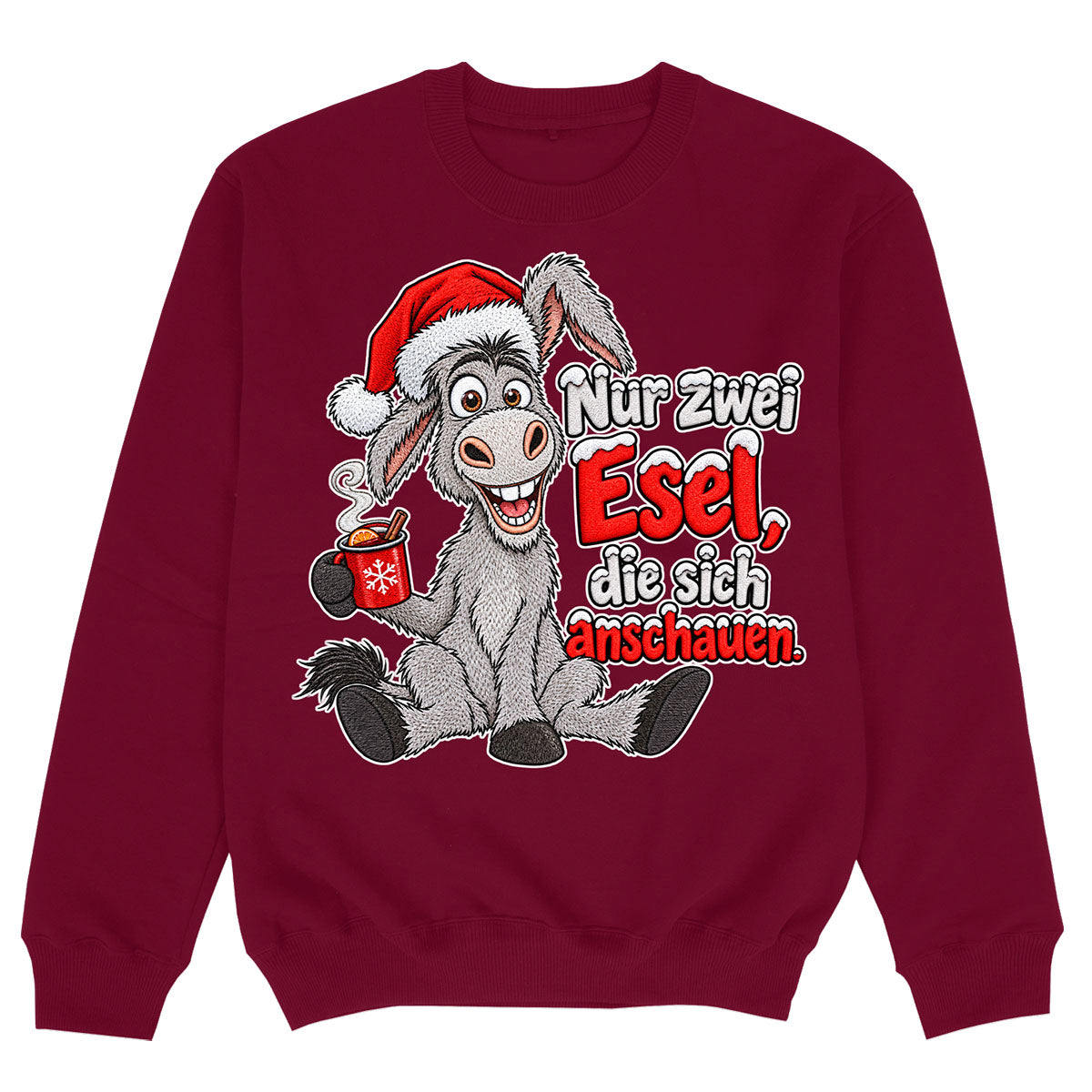 NUR ZWEI ESEL - Premium Sweater