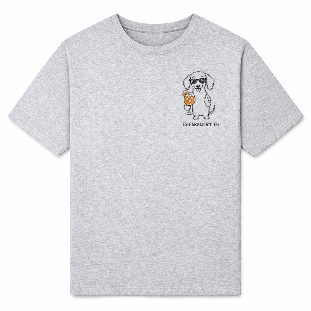 ES ESKALIERT EH HUND - Premium T-Shirt Unisex