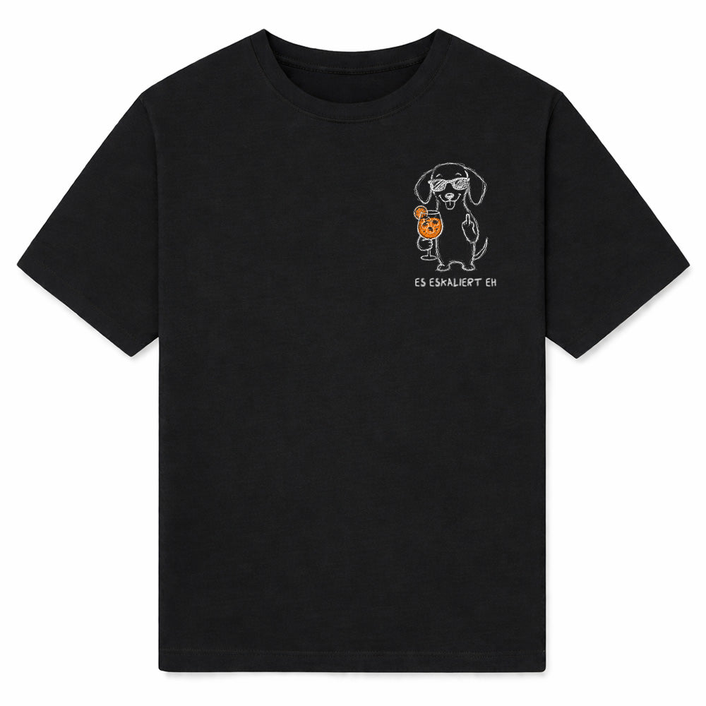 ES ESKALIERT EH HUND - Premium T-Shirt Unisex