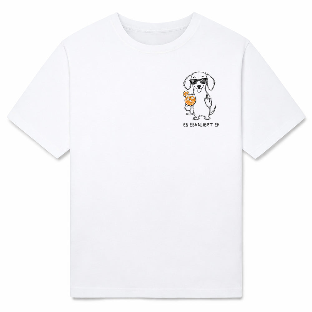 ES ESKALIERT EH HUND - Premium T-Shirt Unisex