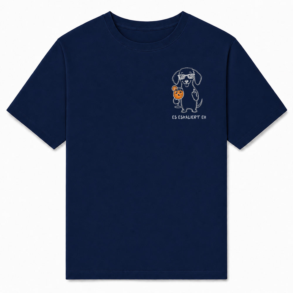 ES ESKALIERT EH HUND - Premium T-Shirt Unisex