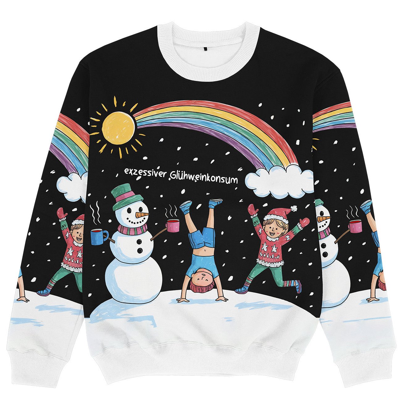 EXZESSIVER GLÜHWEINKONSUM - Christmas Sweater