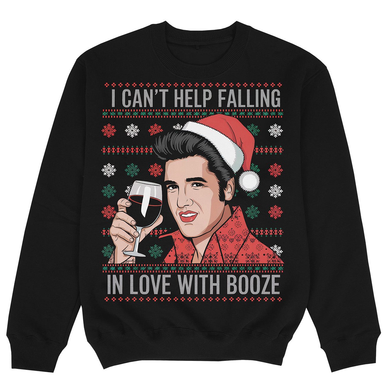 FALLING IN LOVE WITH BOOZE - Premium Sweater