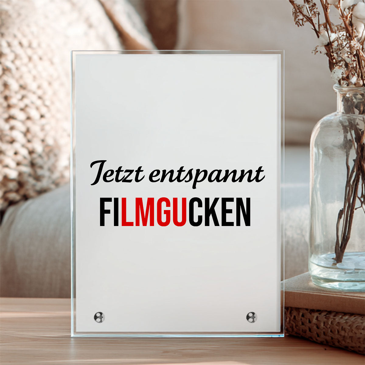 FILMGUCKEN - Glasaufsteller