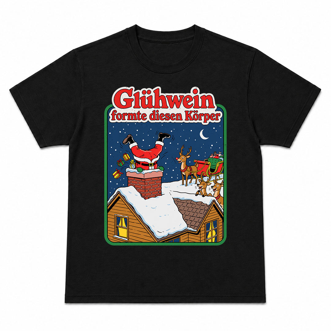 GLÜHWEIN FORMTE KÖRPER - Kerst T-Shirt