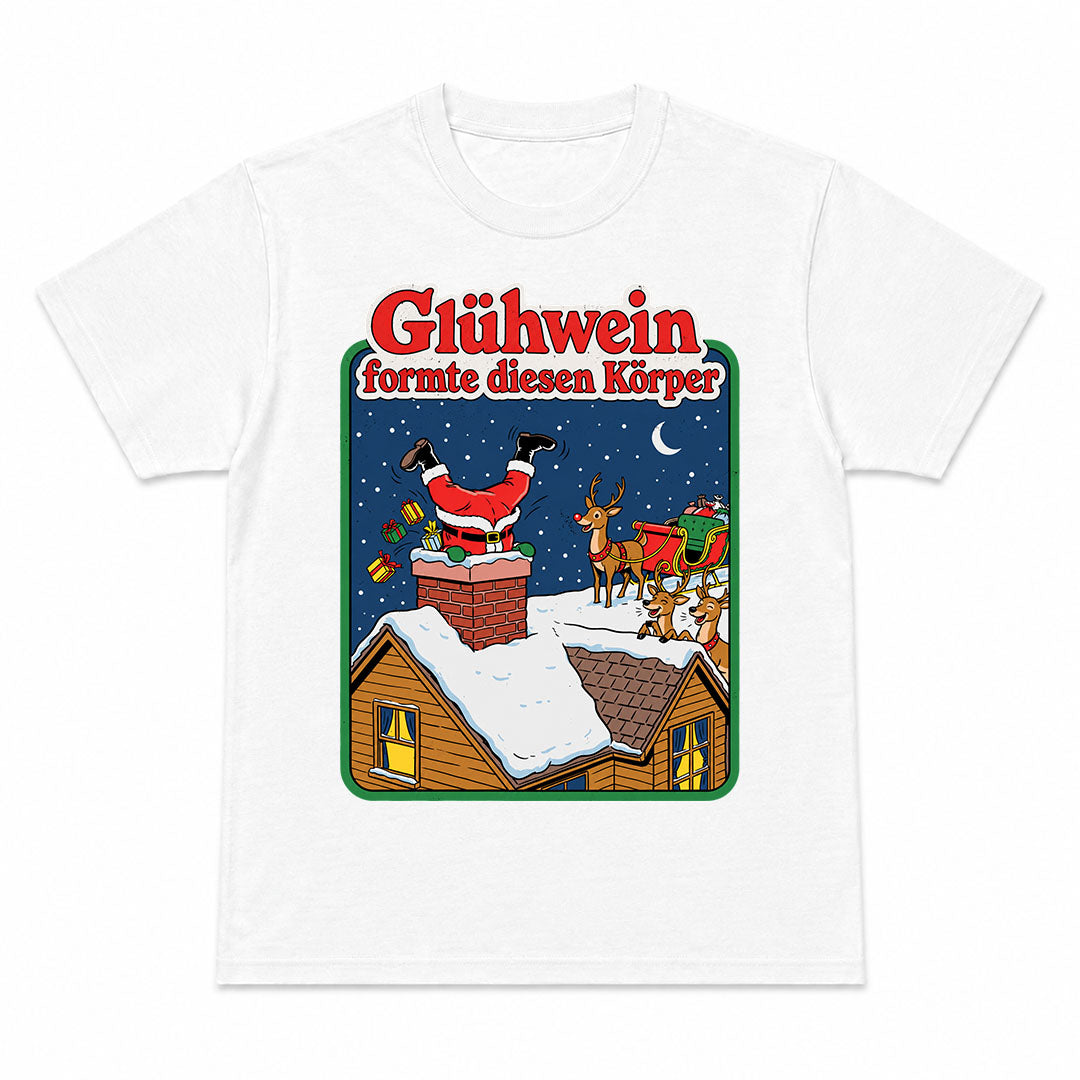 GLÜHWEIN FORMTE KÖRPER - Kerst T-Shirt