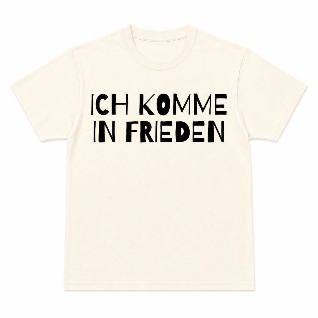 ICH KOMME IN FRIEDEN - Premium T-Shirt Unisex
