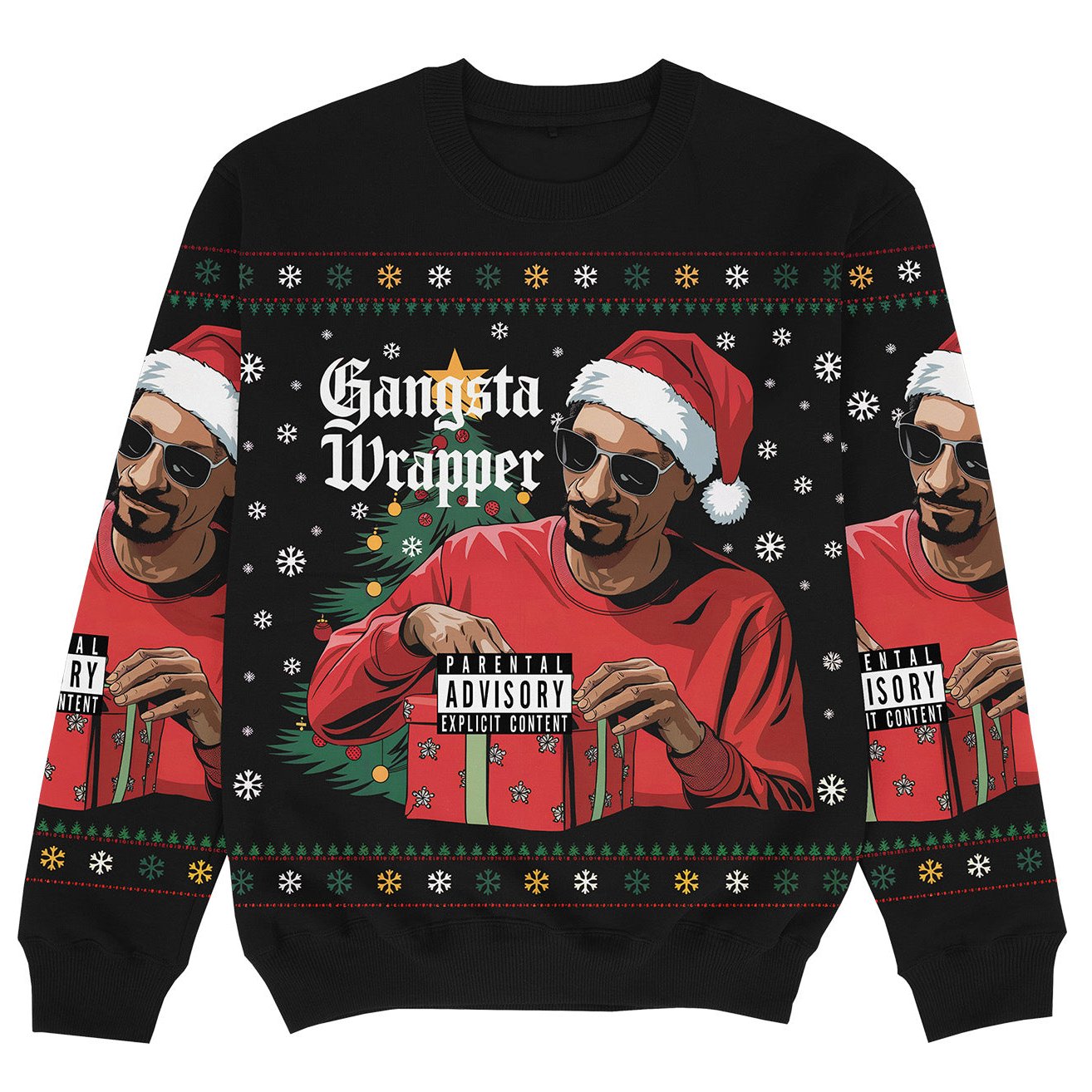 GANGSTA WRAPPER - Christmas Sweater