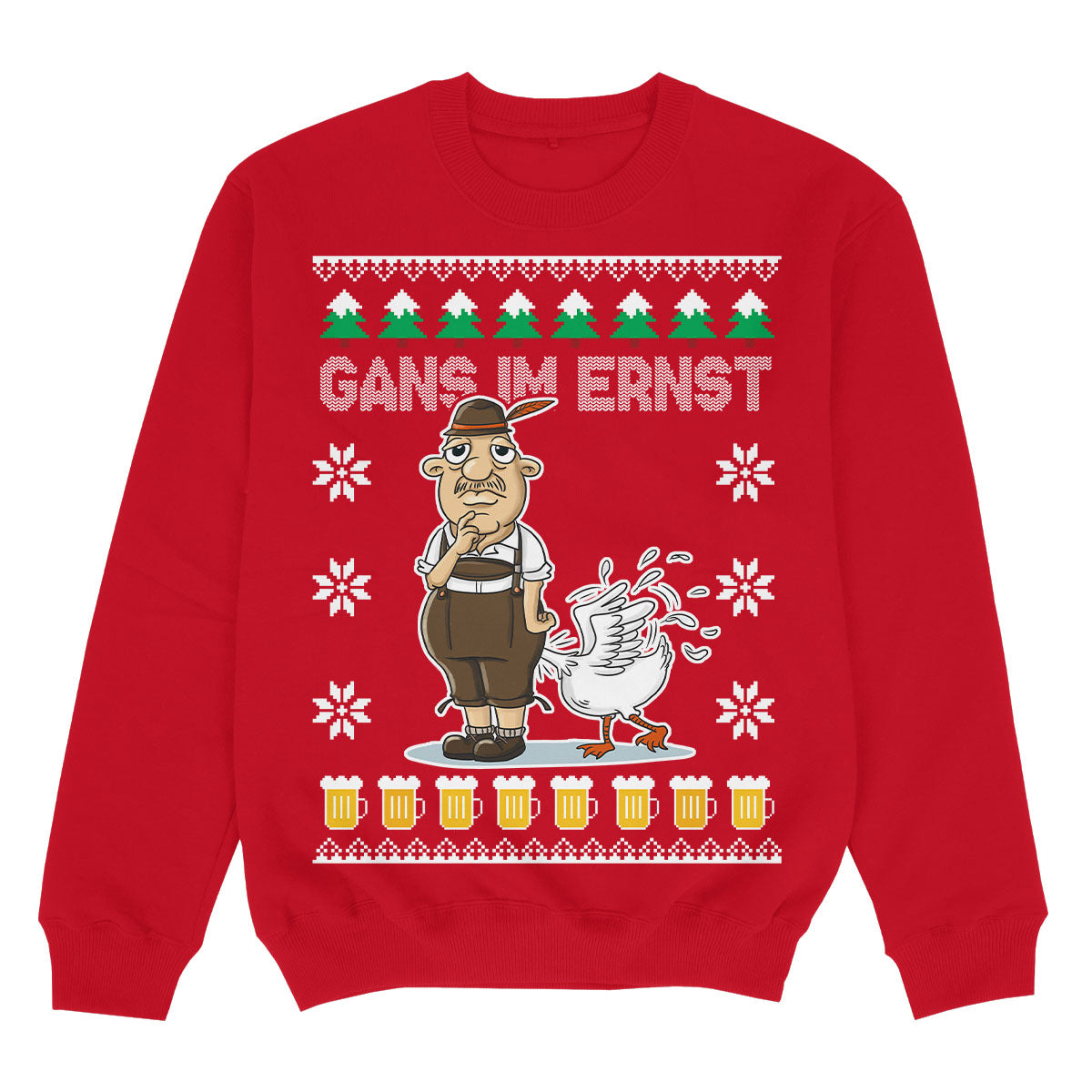 GANS IM ERNST - Premium Sweater