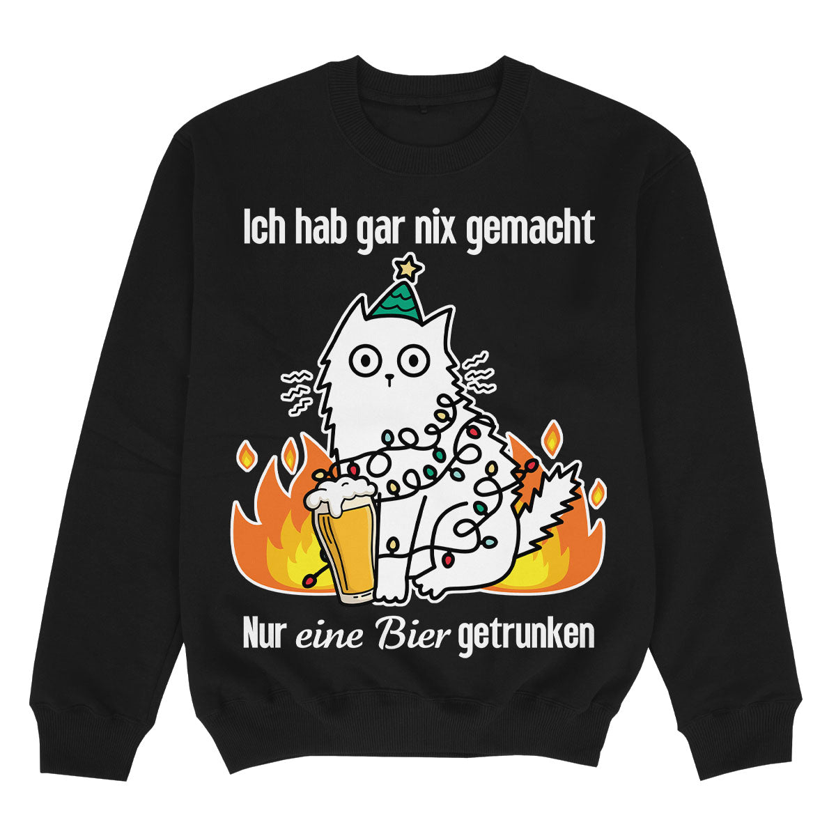 NUR EINE BIER GETRUNKEN - Premium Sweater
