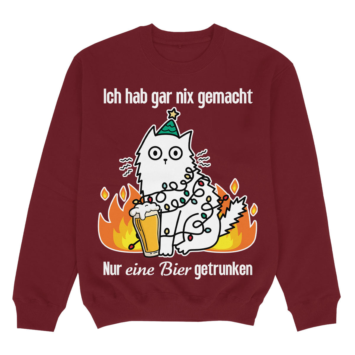 NUR EINE BIER GETRUNKEN - Premium Sweater