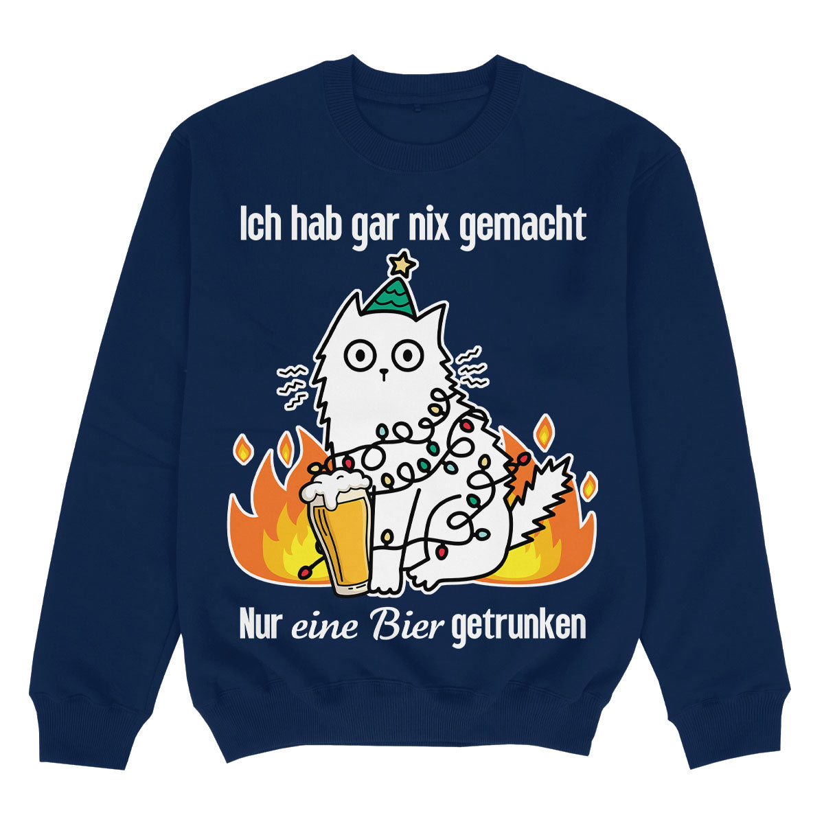 NUR EINE BIER GETRUNKEN - Premium Sweater
