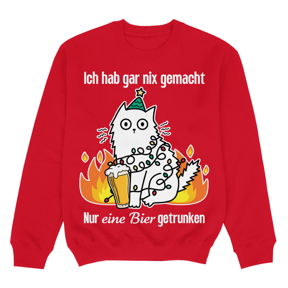 NUR EINE BIER GETRUNKEN - Premium Sweater