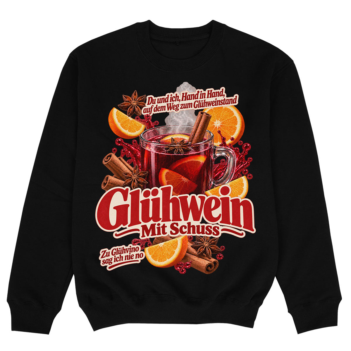 GLÜHWEIN MIT SCHUSS - Sudadera Premium