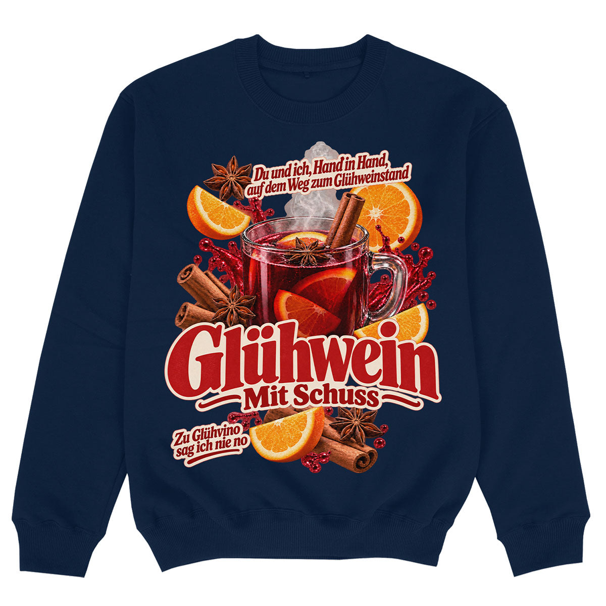 GLÜHWEIN MIT SCHUSS - Sudadera Premium