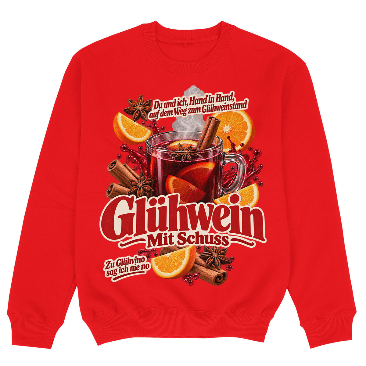 GLÜHWEIN MIT SCHUSS - Sudadera Premium