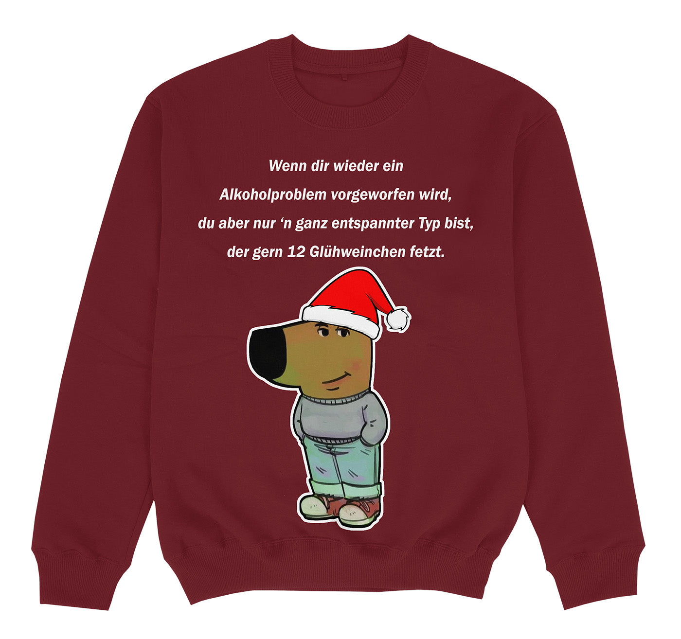 ENTSPANNTER TYP GLÜHWEIN - Premium Sweater