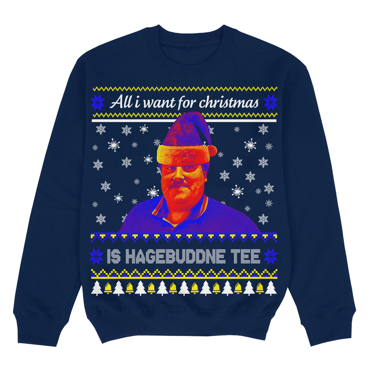 HAGEBUDDNE TEE - Premium Christmas Sweater