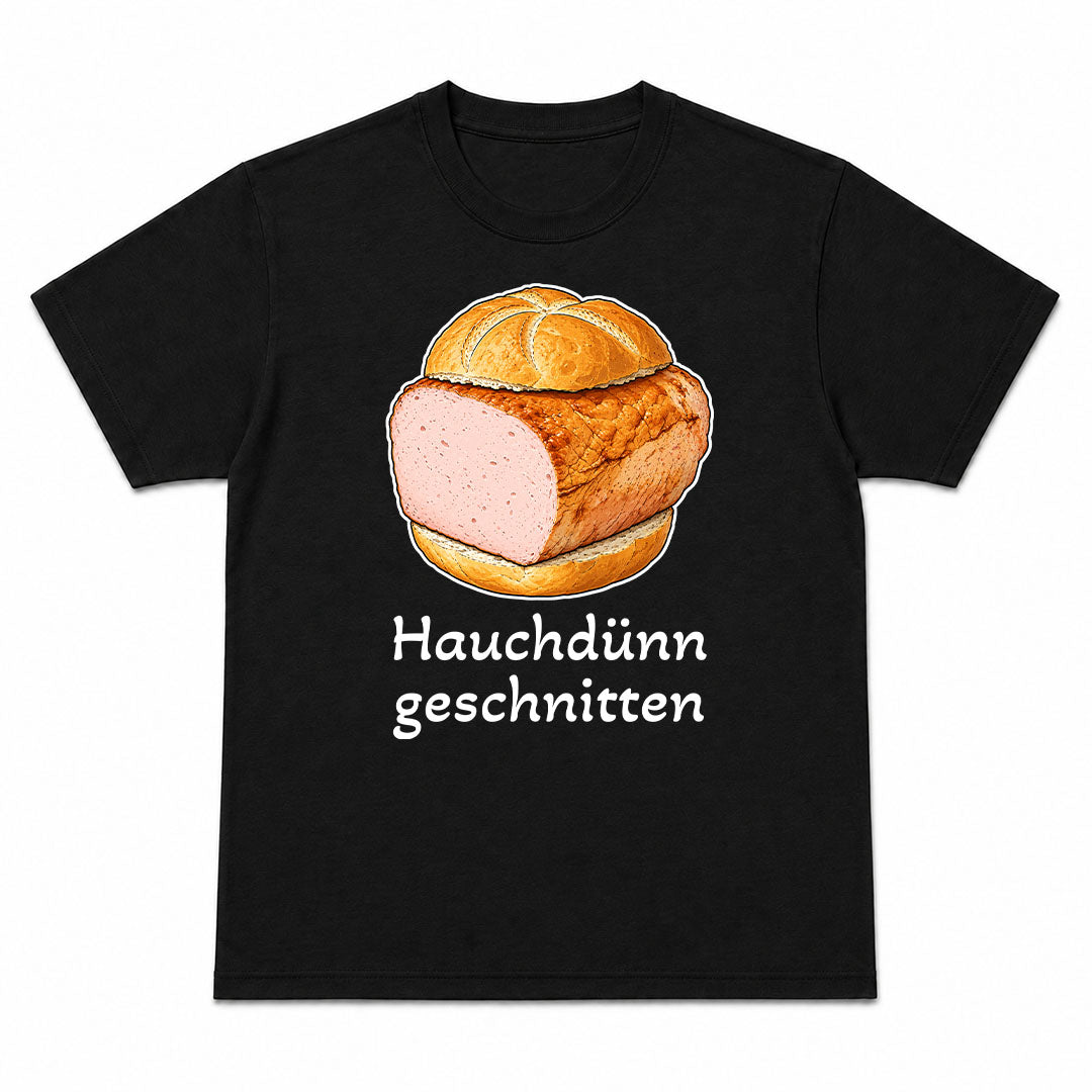 HAUCHDÜNN GESCHNITTEN - Premium T-Shirt Unisex