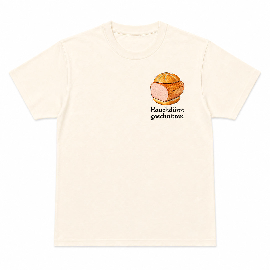 HAUCHDÜNN GESCHNITTEN - Premium T-Shirt Unisex