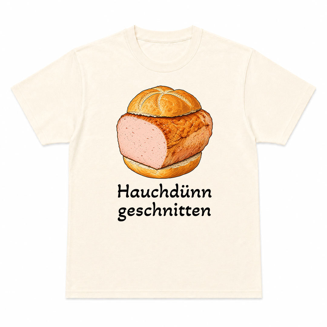 HAUCHDÜNN GESCHNITTEN - Premium T-Shirt Unisex