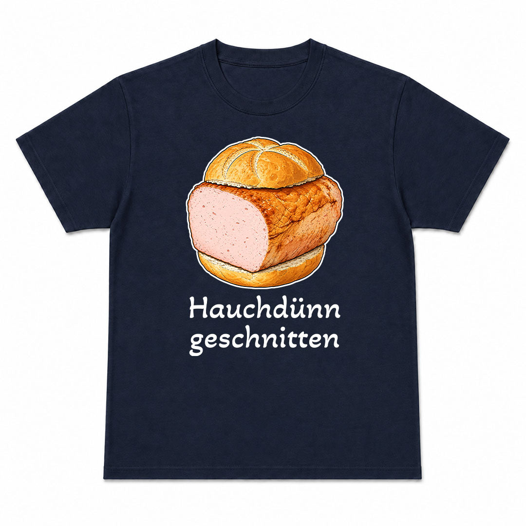 HAUCHDÜNN GESCHNITTEN - Premium T-Shirt Unisex