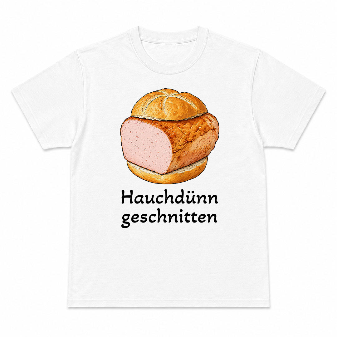 HAUCHDÜNN GESCHNITTEN - Premium T-Shirt Unisex
