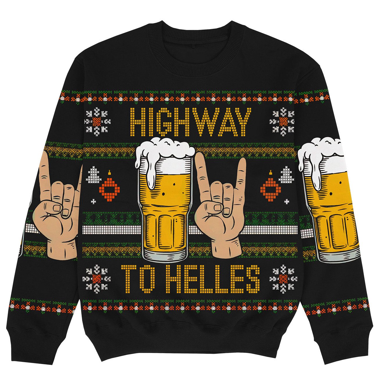 HIGHWAY TO HELLES - Christmas Sweater