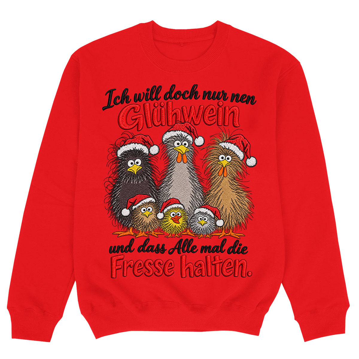 ICH WILL DOCH NUR GLÜHWEIN - Premium Sweater