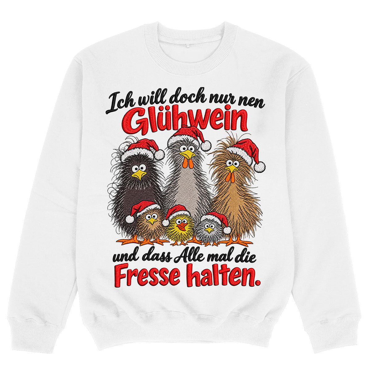 ICH WILL DOCH NUR GLÜHWEIN - Premium Sweater