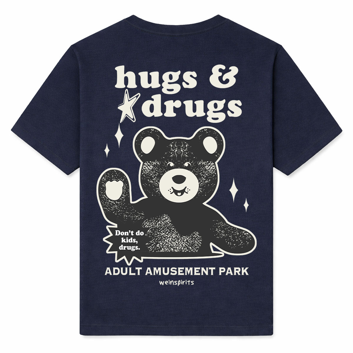 ADULT AMUSEMENT PARK - Premium T-Shirt Backprint