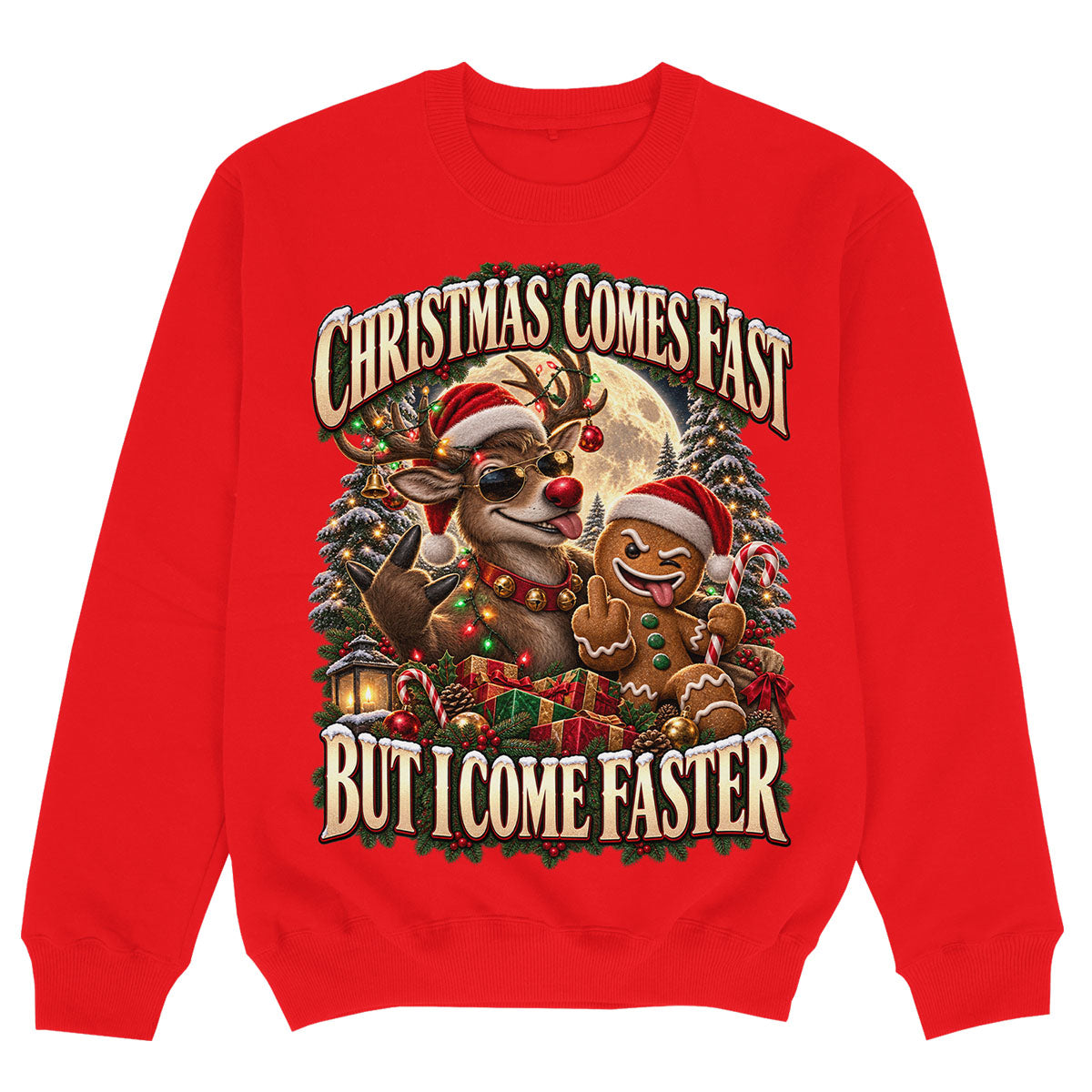 CHRISTMAS COMES FAST - Sudadera Premium