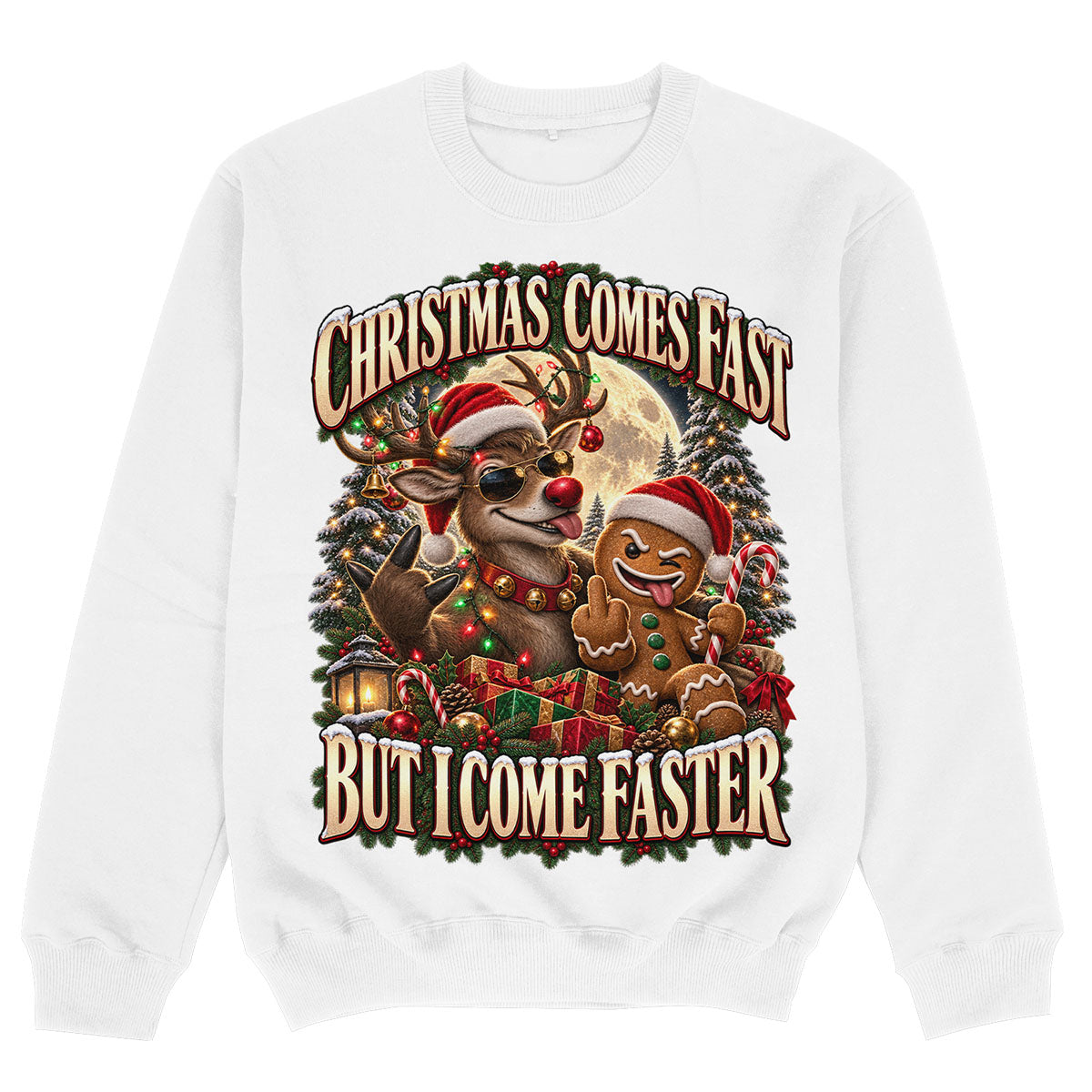 CHRISTMAS COMES FAST - Sudadera Premium