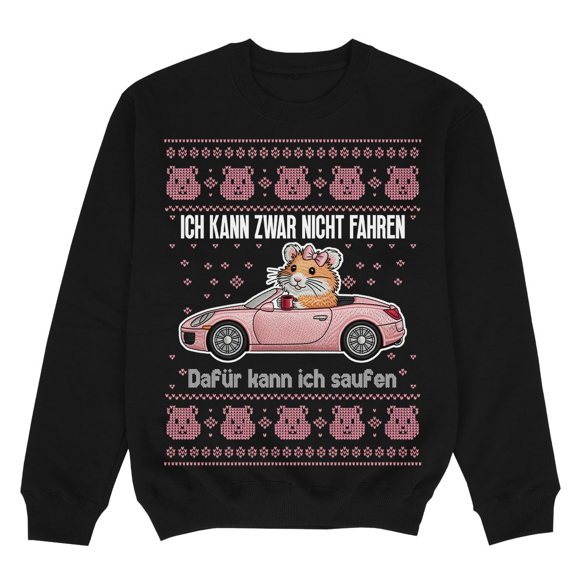 ICH KANN NICHT FAHREN - Premium Christmas Sweater