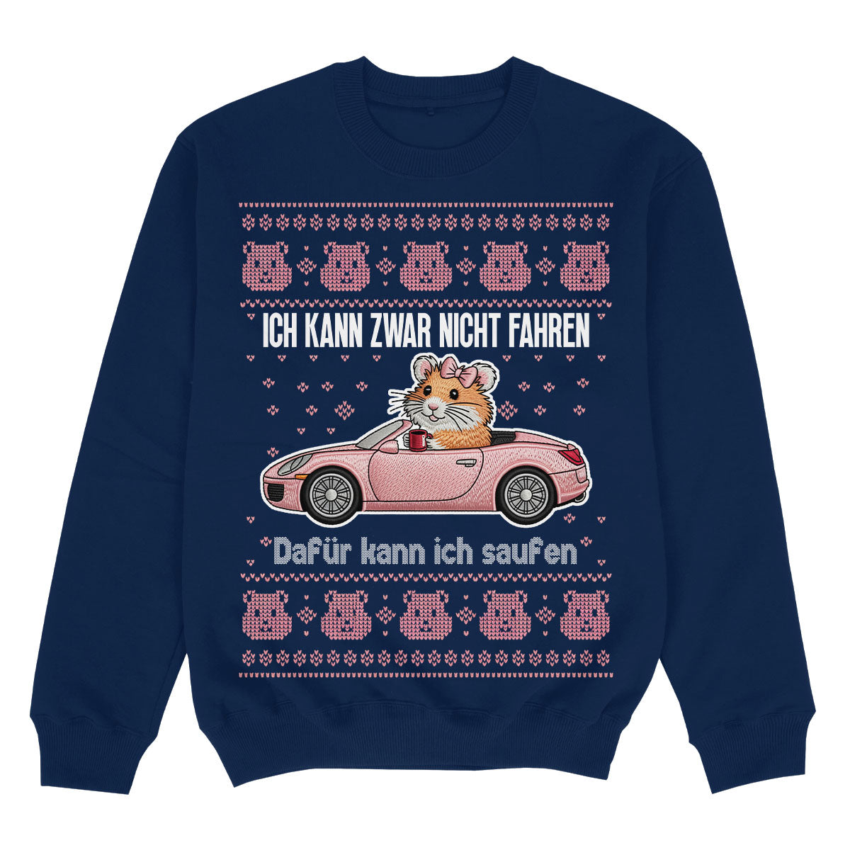 ICH KANN NICHT FAHREN - Premium Christmas Sweater