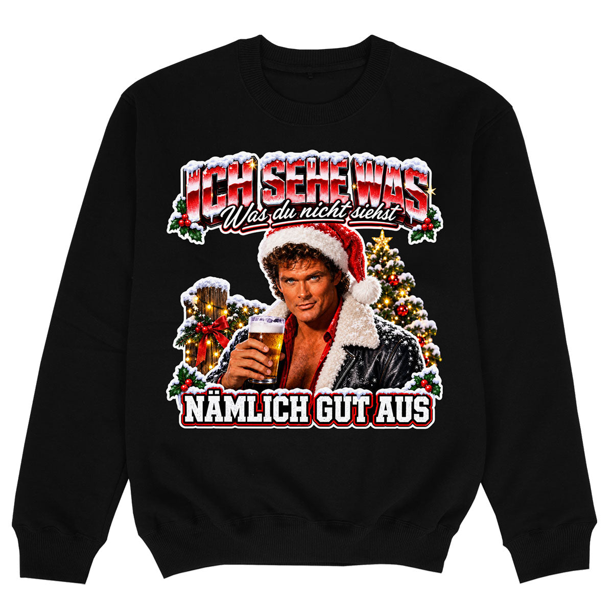 ICH SEHE WAS - Premium Sweater