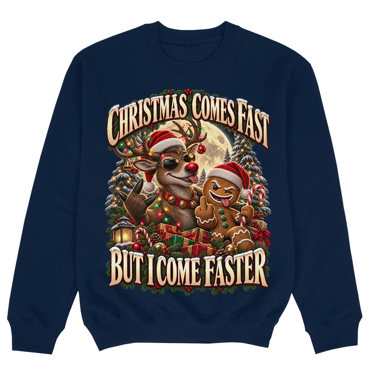 CHRISTMAS COMES FAST - Sudadera Premium