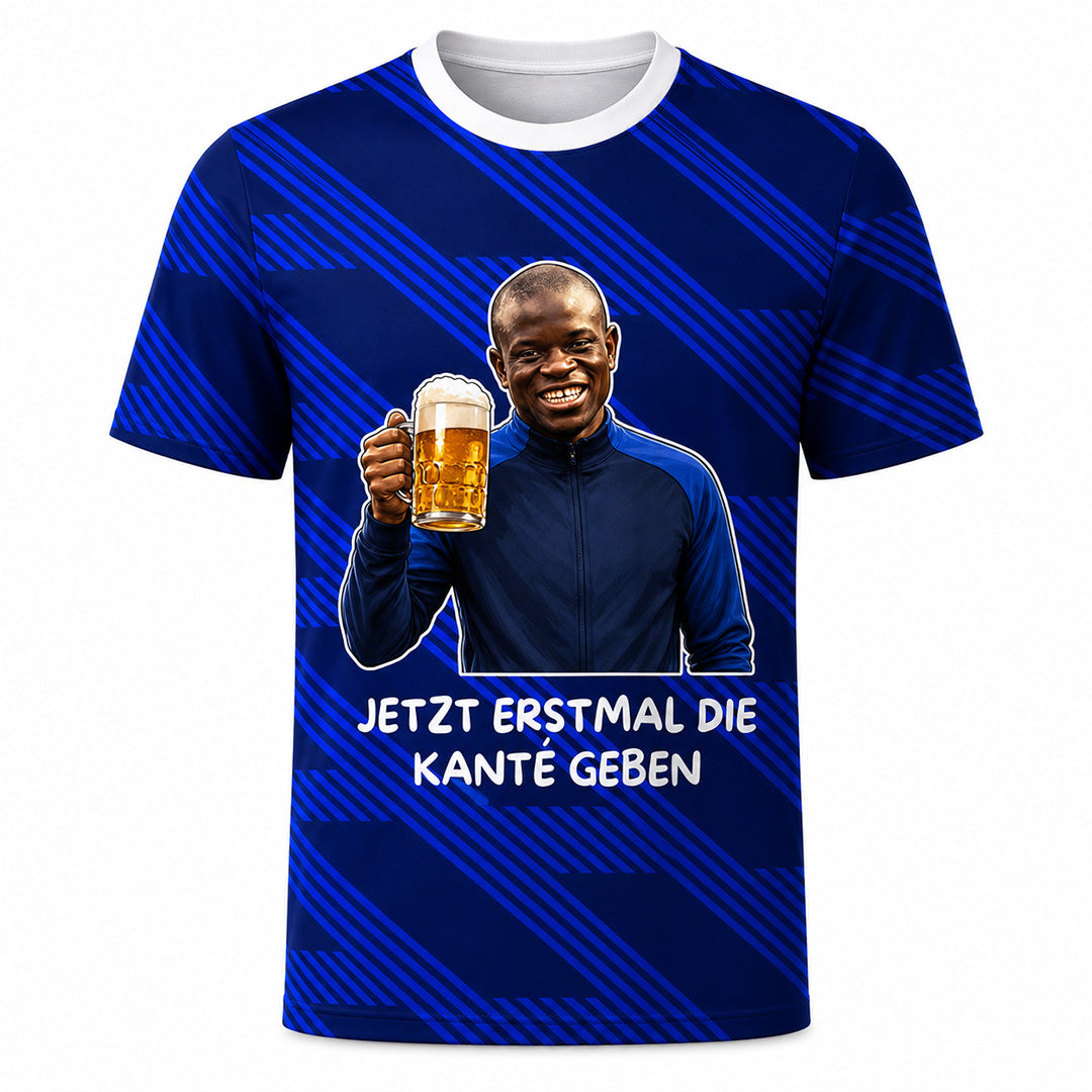 ERSTMAL DIE KANTÉ GEBEN - Premium Trikot Unisex
